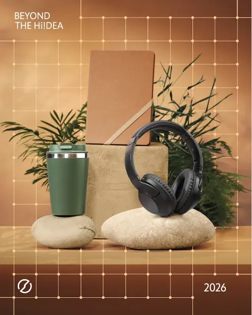 Copertina del catalogo Beyond the Hi!Dea di gadget e oggettistica promozionale