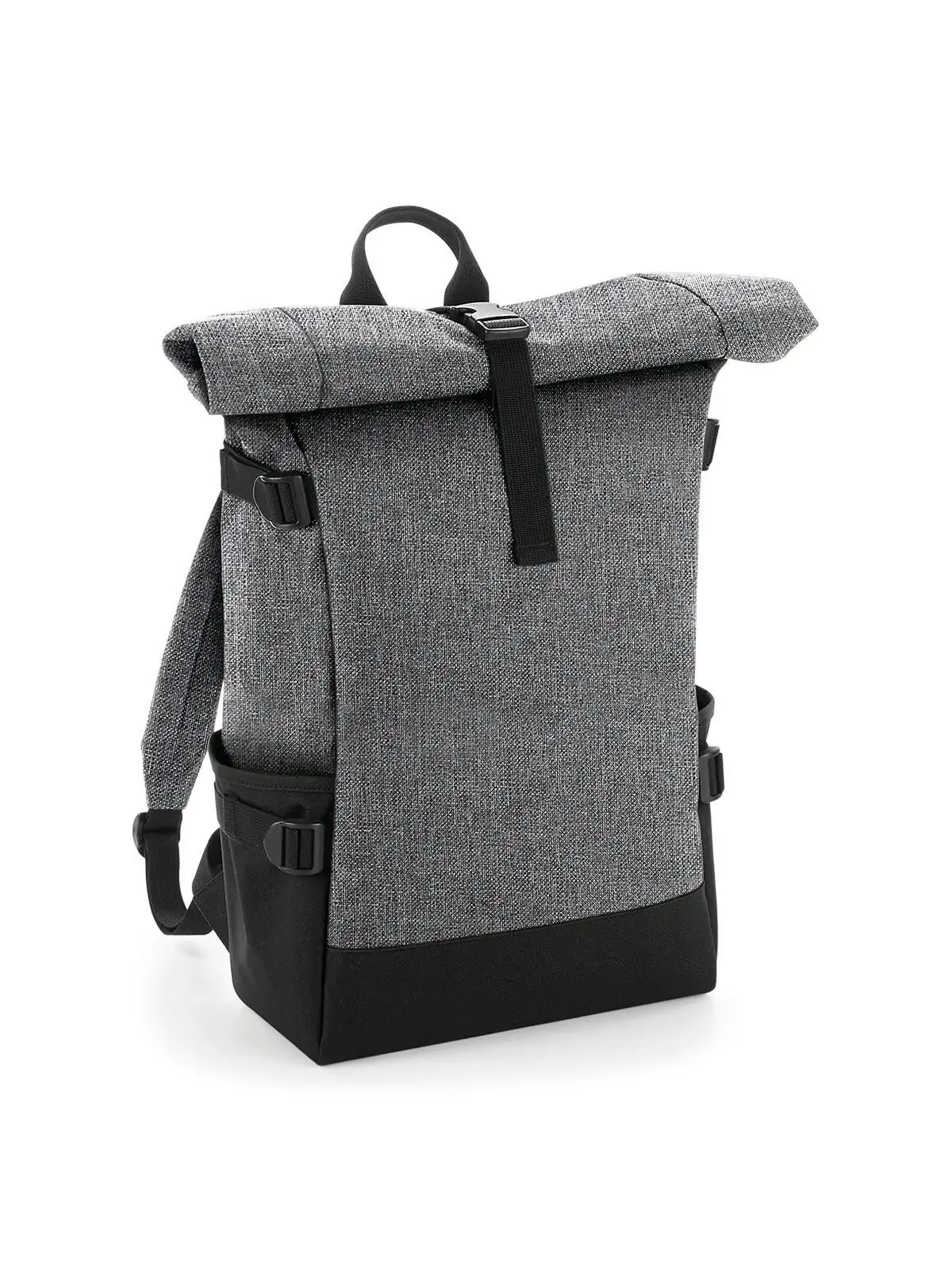 Block Roll-Top Backpack