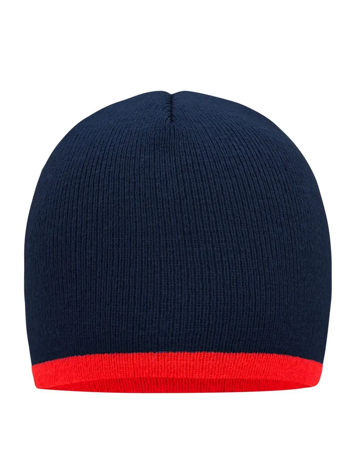 Beanie with Contrasting Border