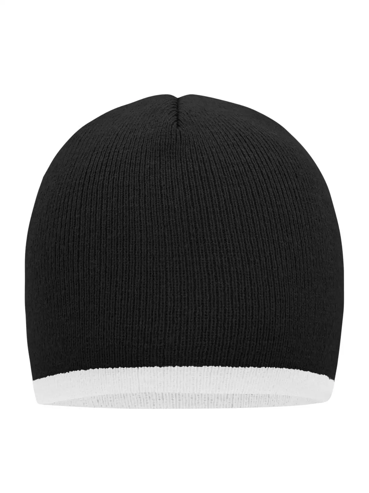 Beanie with Contrasting Border