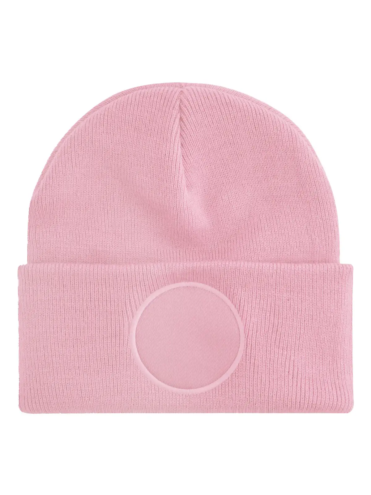 Circular Patch Beanie