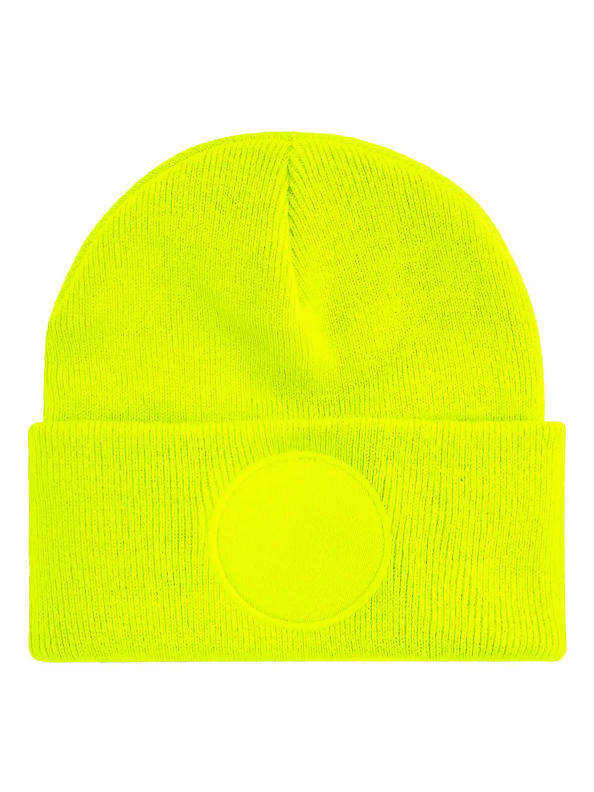 Circular Patch Beanie