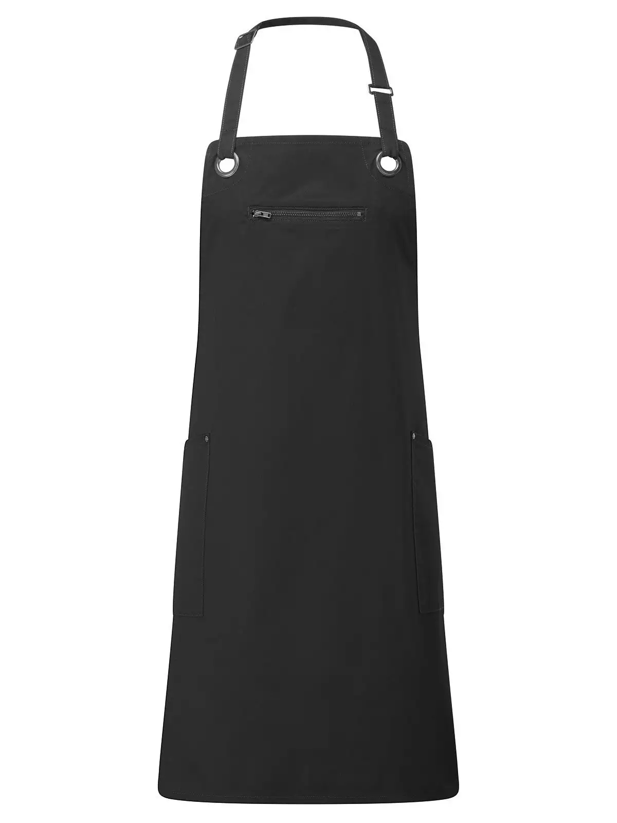 ‘Barley’ Contrast Stitch Sustainable Bib Apron