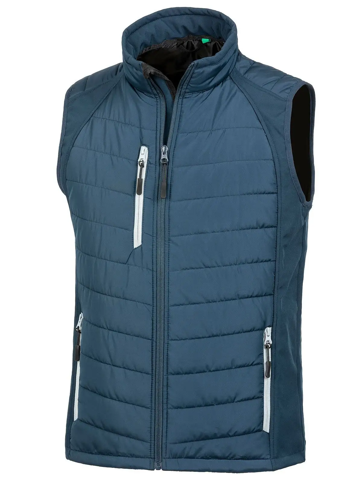 Black Compass Padded Softshell Gilet