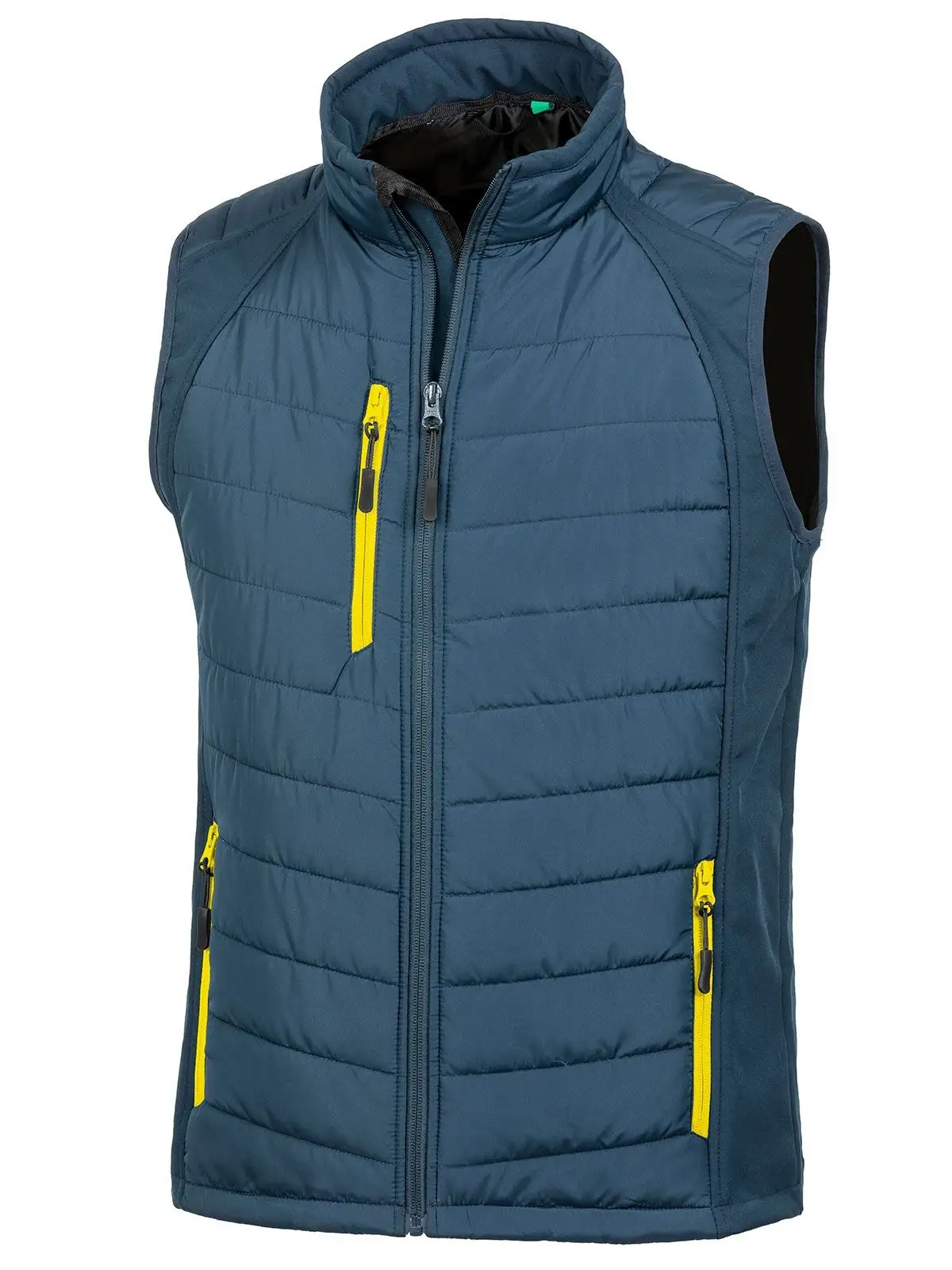 Black Compass Padded Softshell Gilet