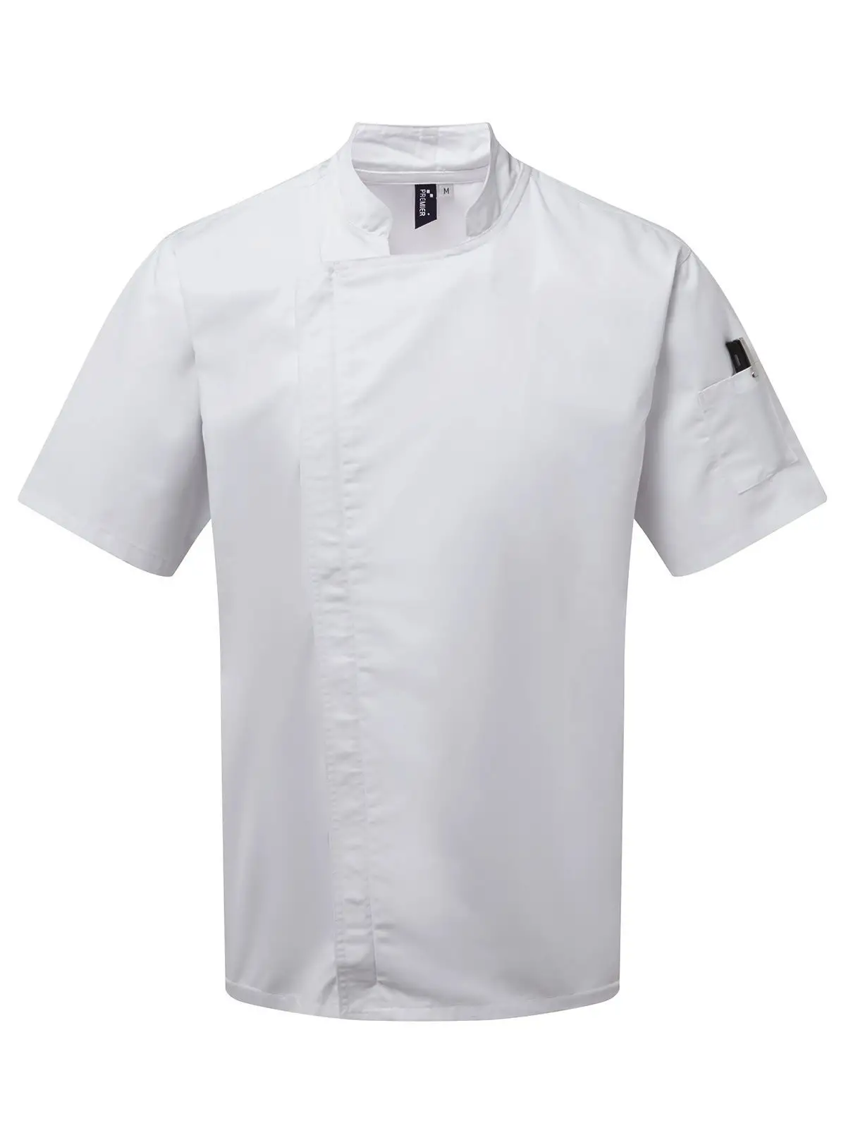 Chef's Zip-Close Short Sleeve Jacket