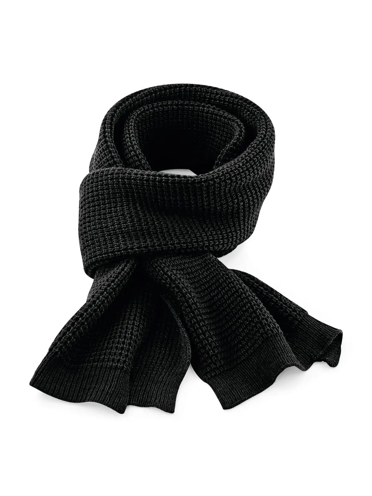 Classic Waffle Knit Scarf