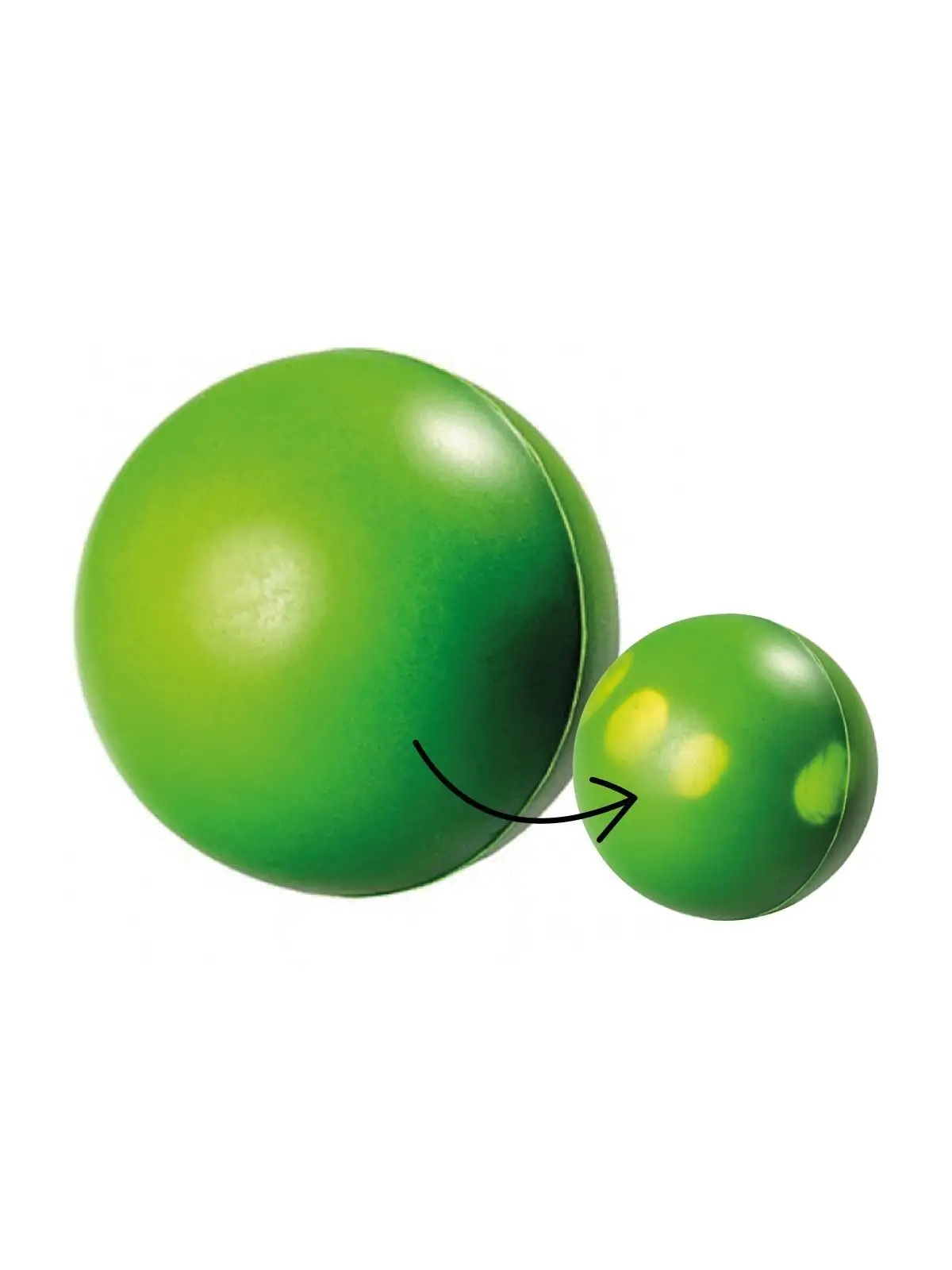 Colour changing ball