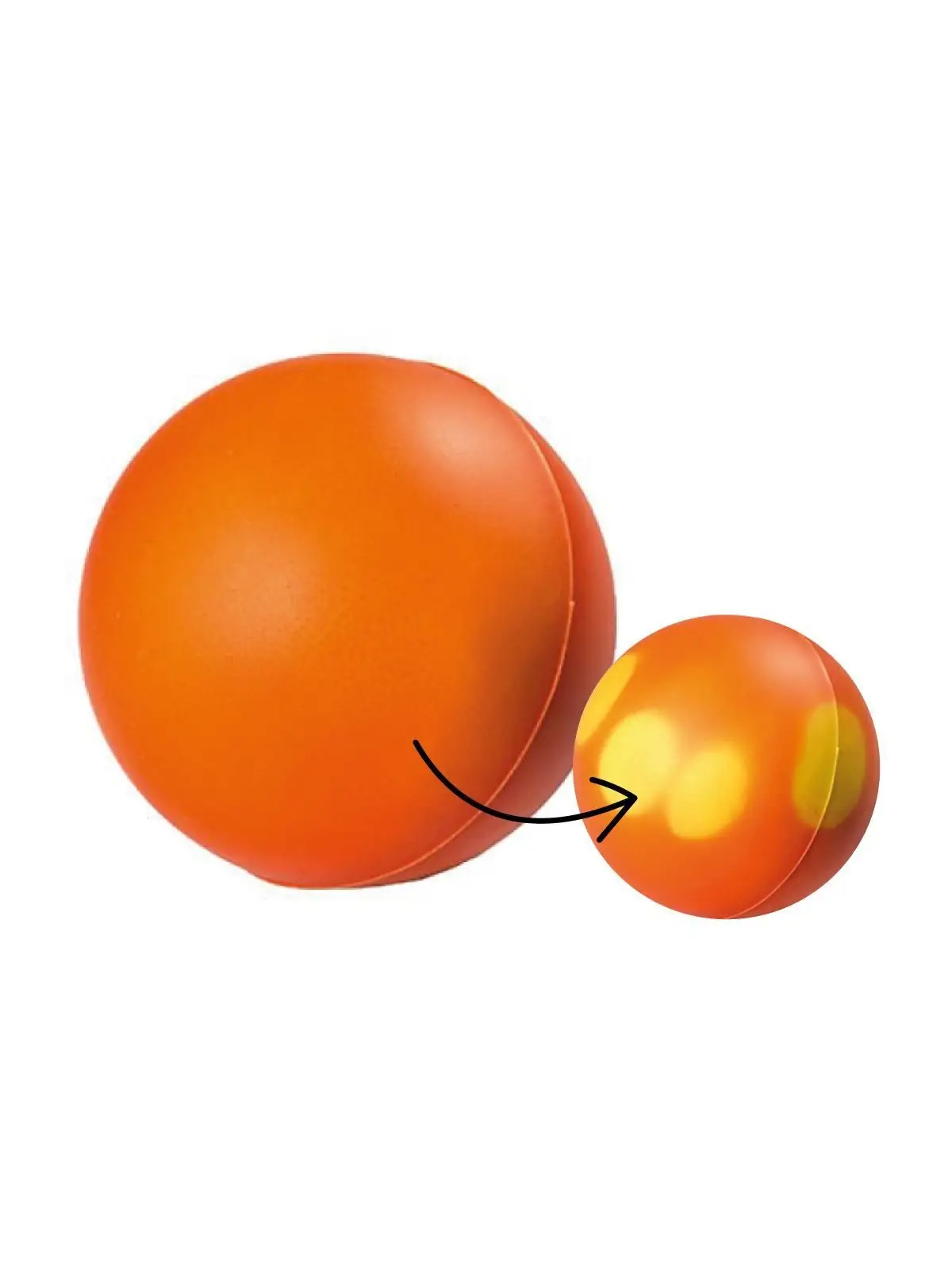 Colour changing ball