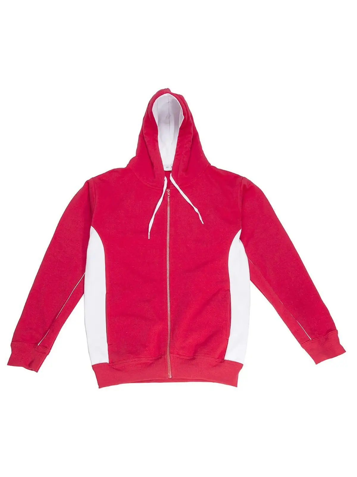 Contrast Hooded Sweat Full Zip