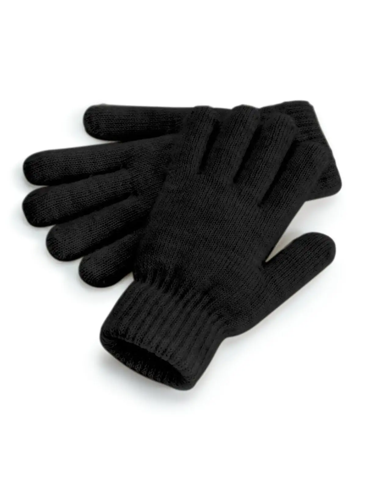 Cosy Ribbed Cuff Gloves