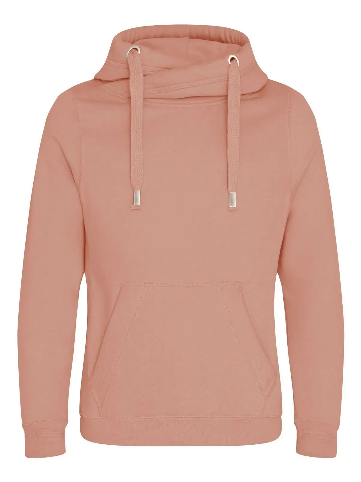 Cross Neck Hoodie