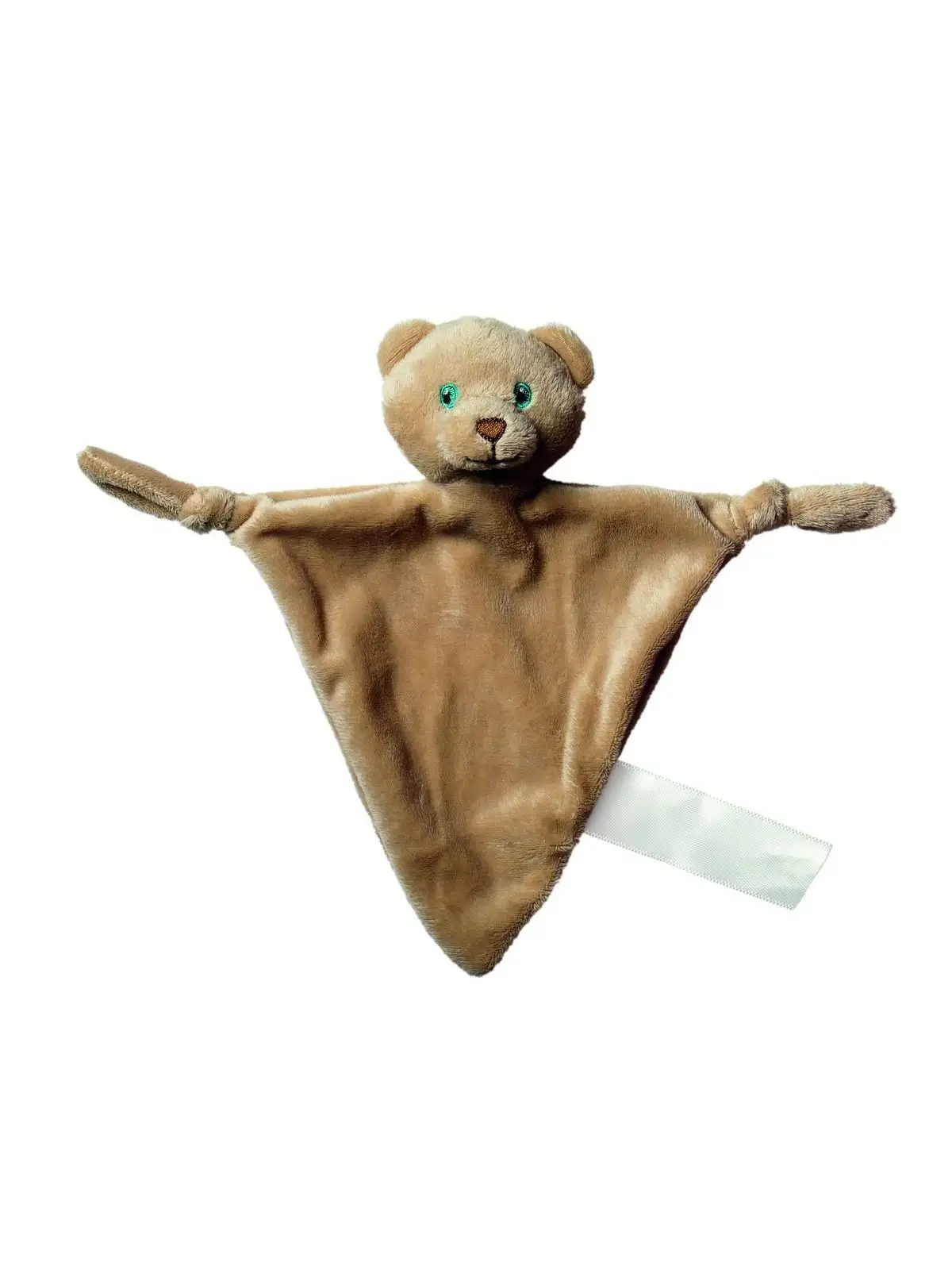 Cuddle blanket bear, triangular