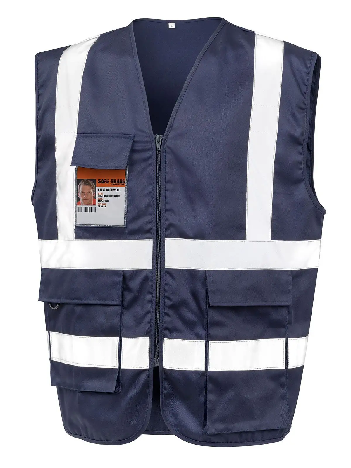 Heavy Duty Polycotton Security Vest