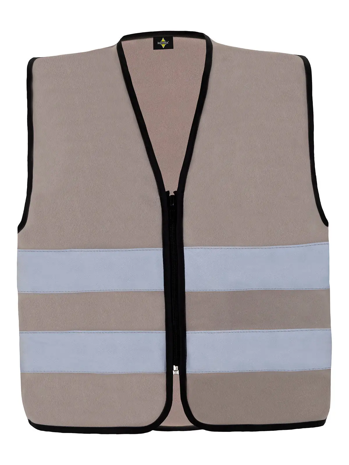 Korntex Safety Vest with Zipper Cologne