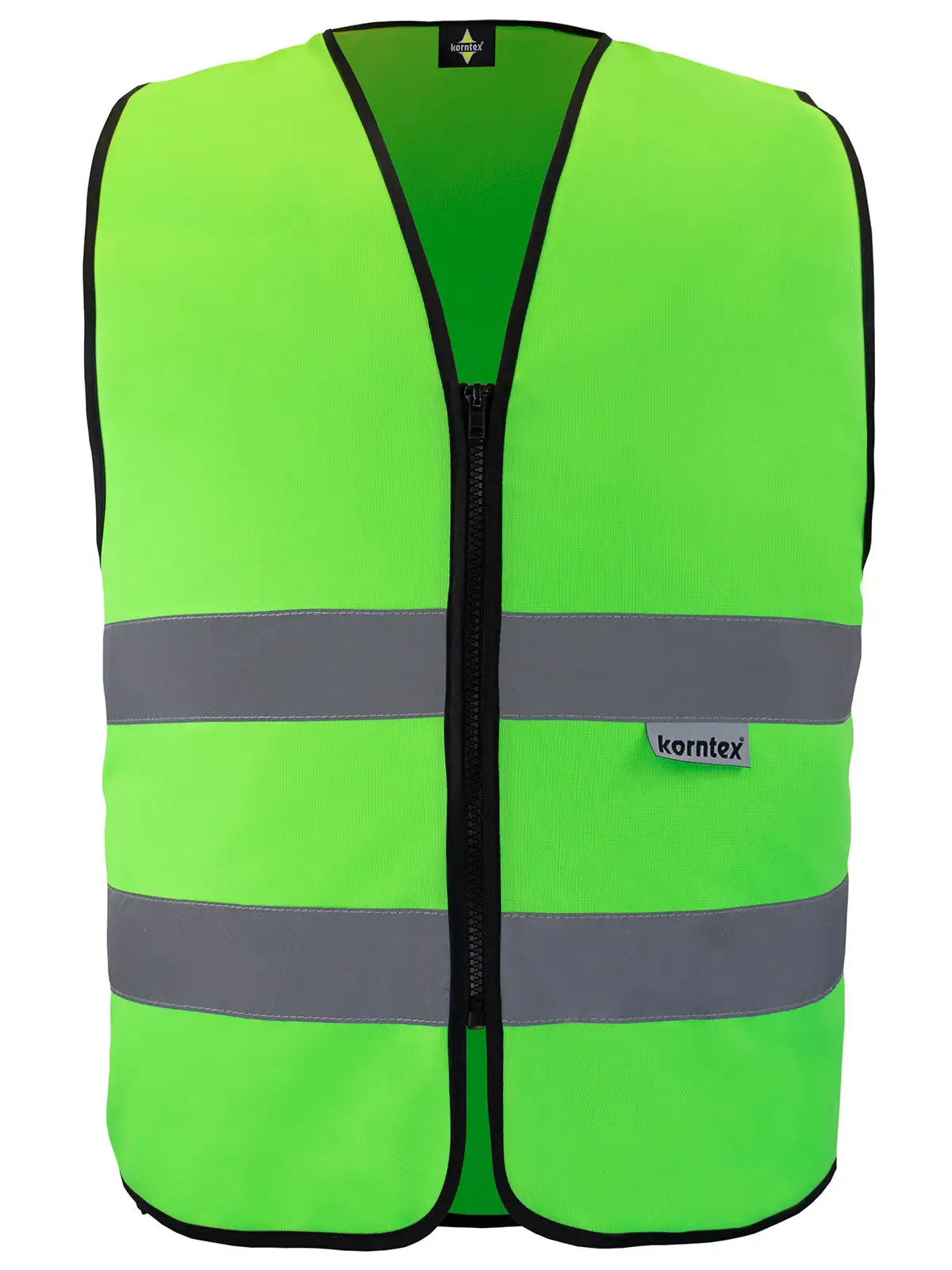 Korntex Safety Vest with Zipper Cologne