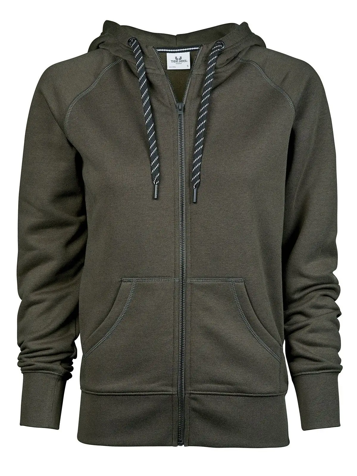 Ladies Fashion Full Zip Hood