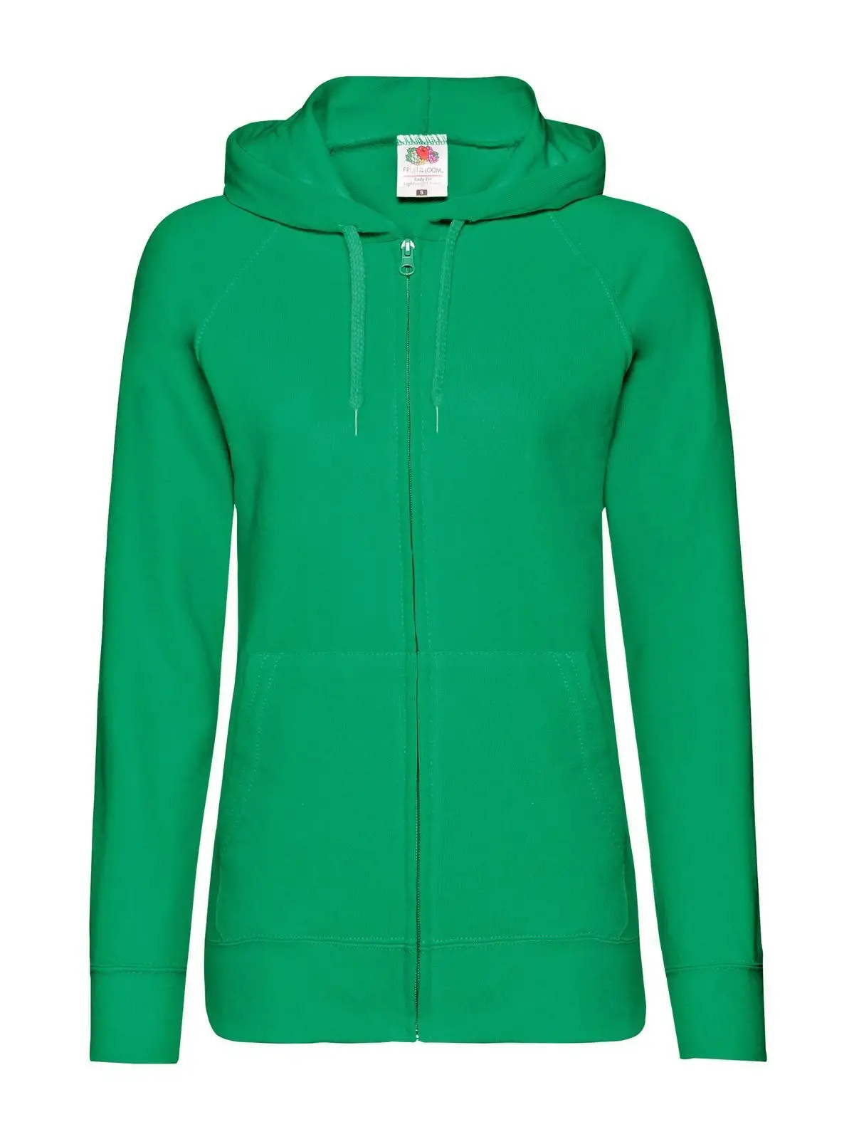 Ladies Lightweight Hooded Sweat Jacket
