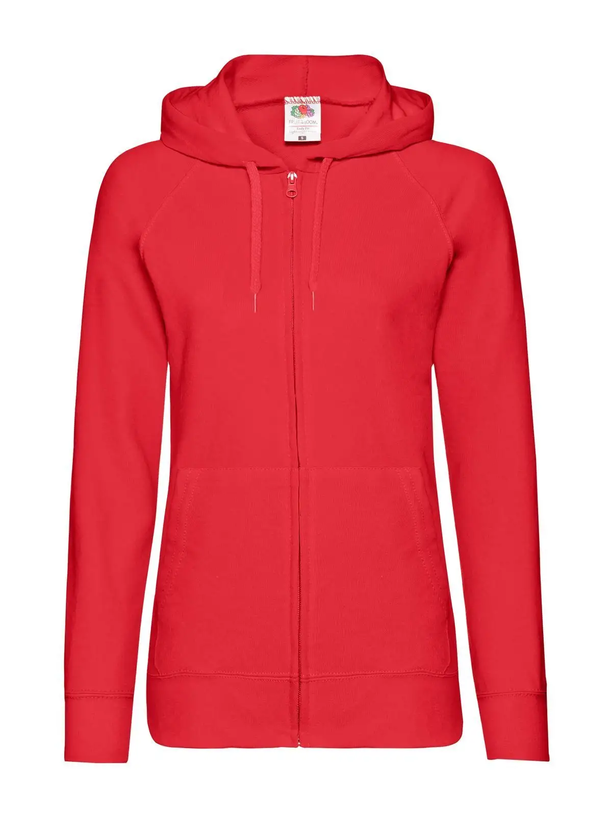 Ladies Lightweight Hooded Sweat Jacket