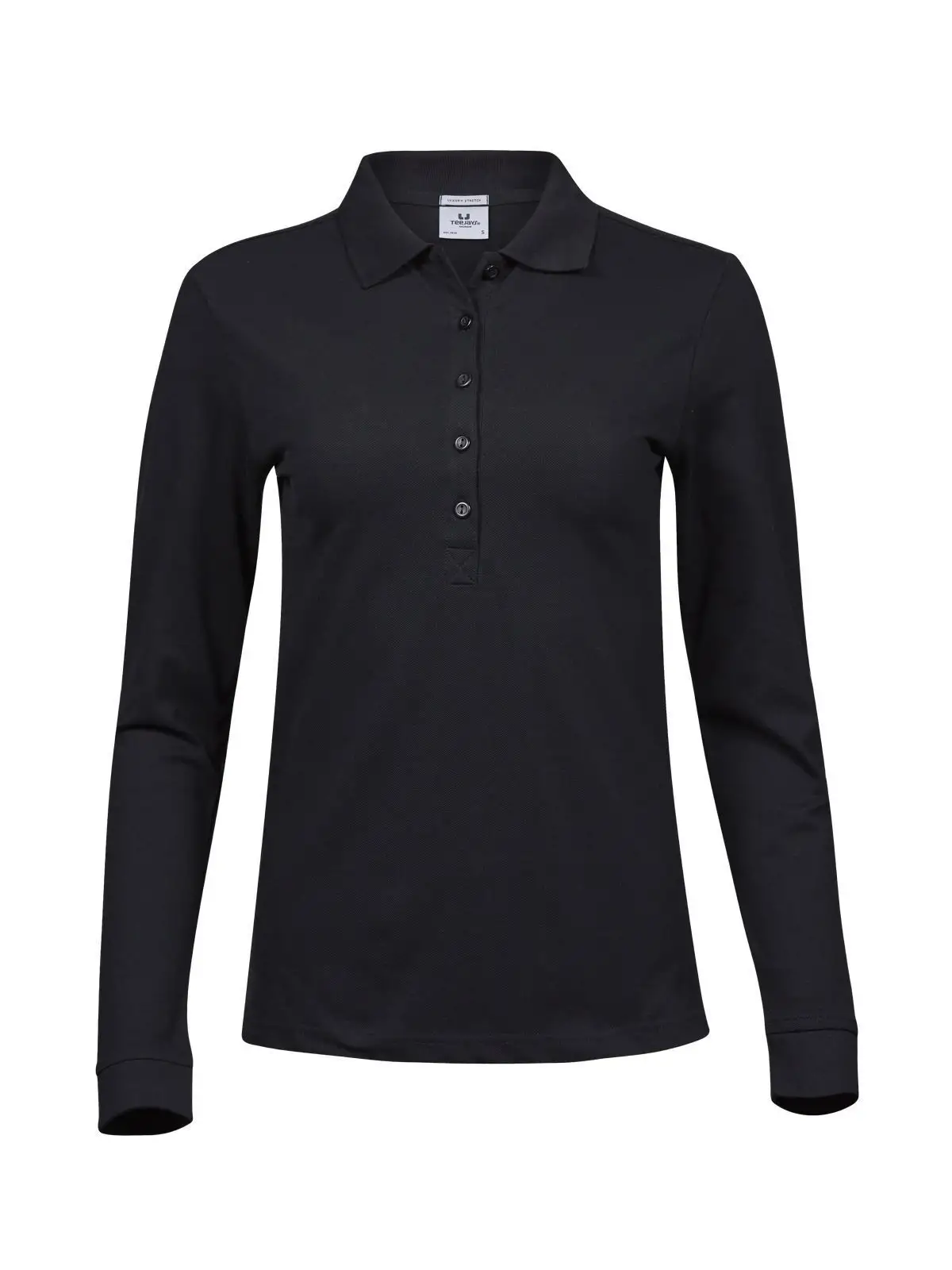Ladies Luxury Stretch Long Sleeve Polo