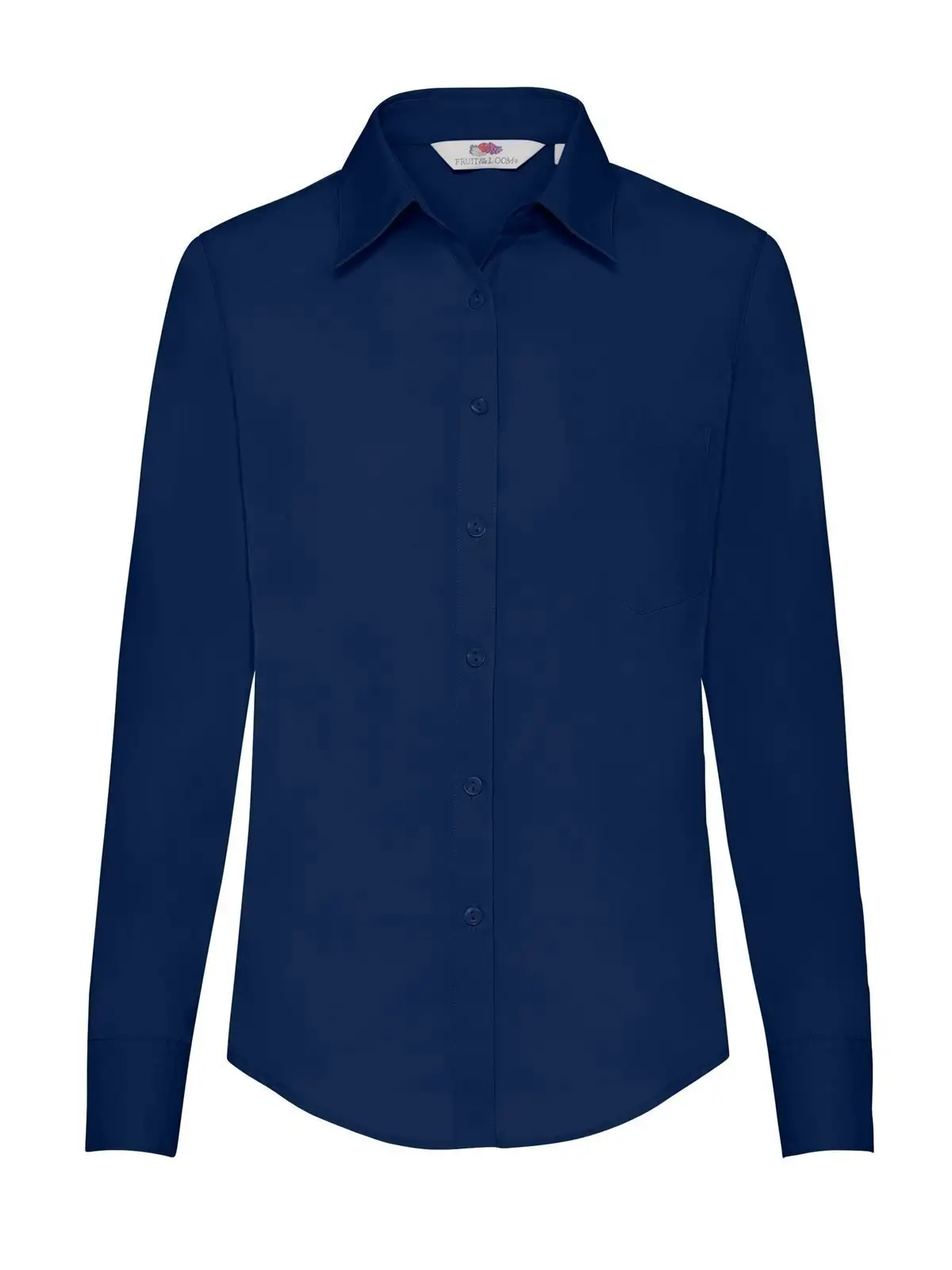 Ladies Poplin Shirt Long Sleeve