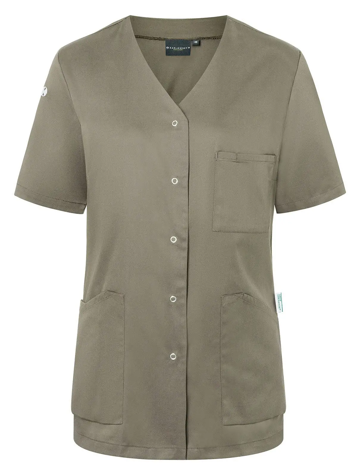 Ladies Work Smock With Press Studs - Essential