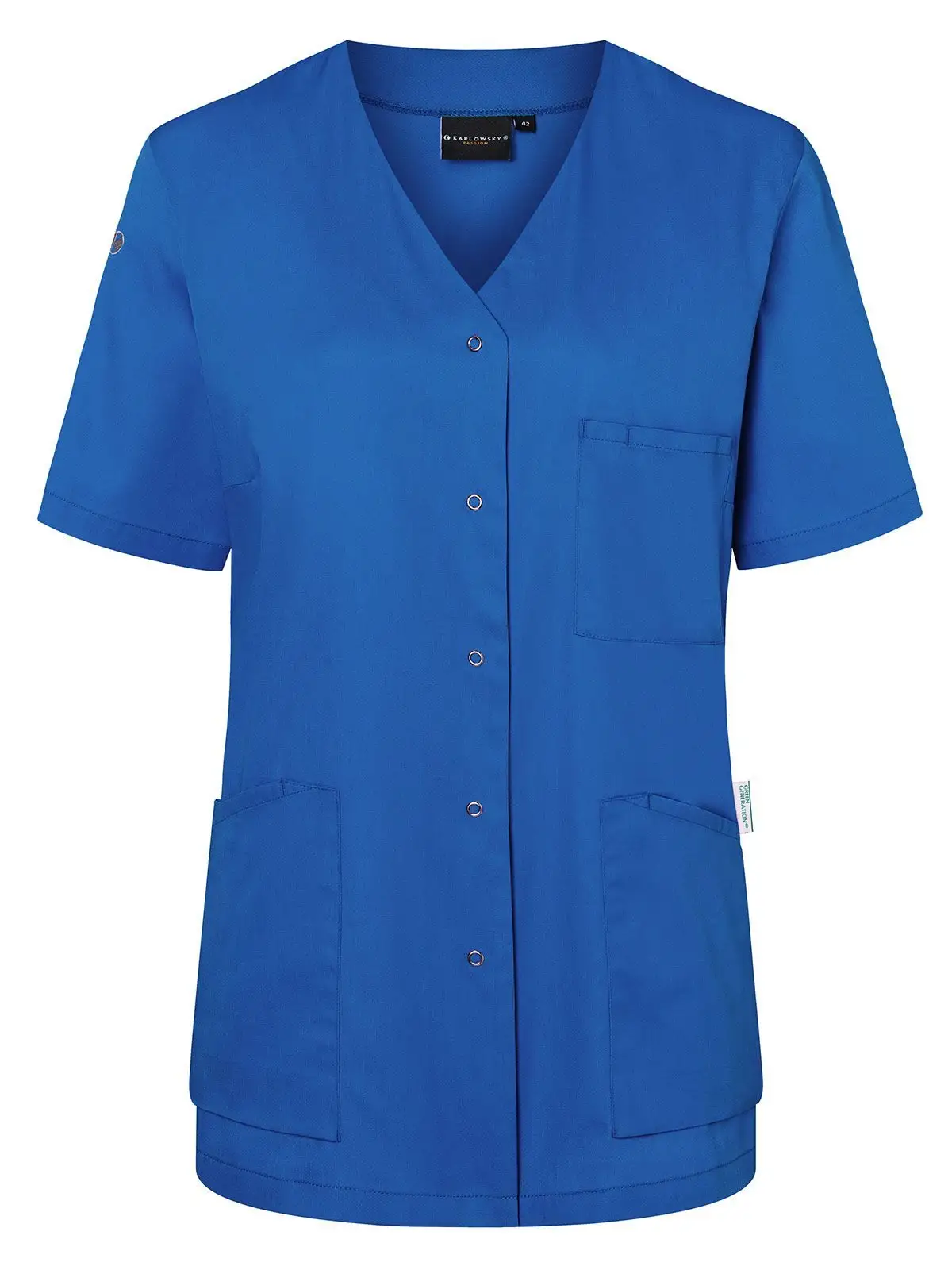 Ladies Work Smock With Press Studs - Essential