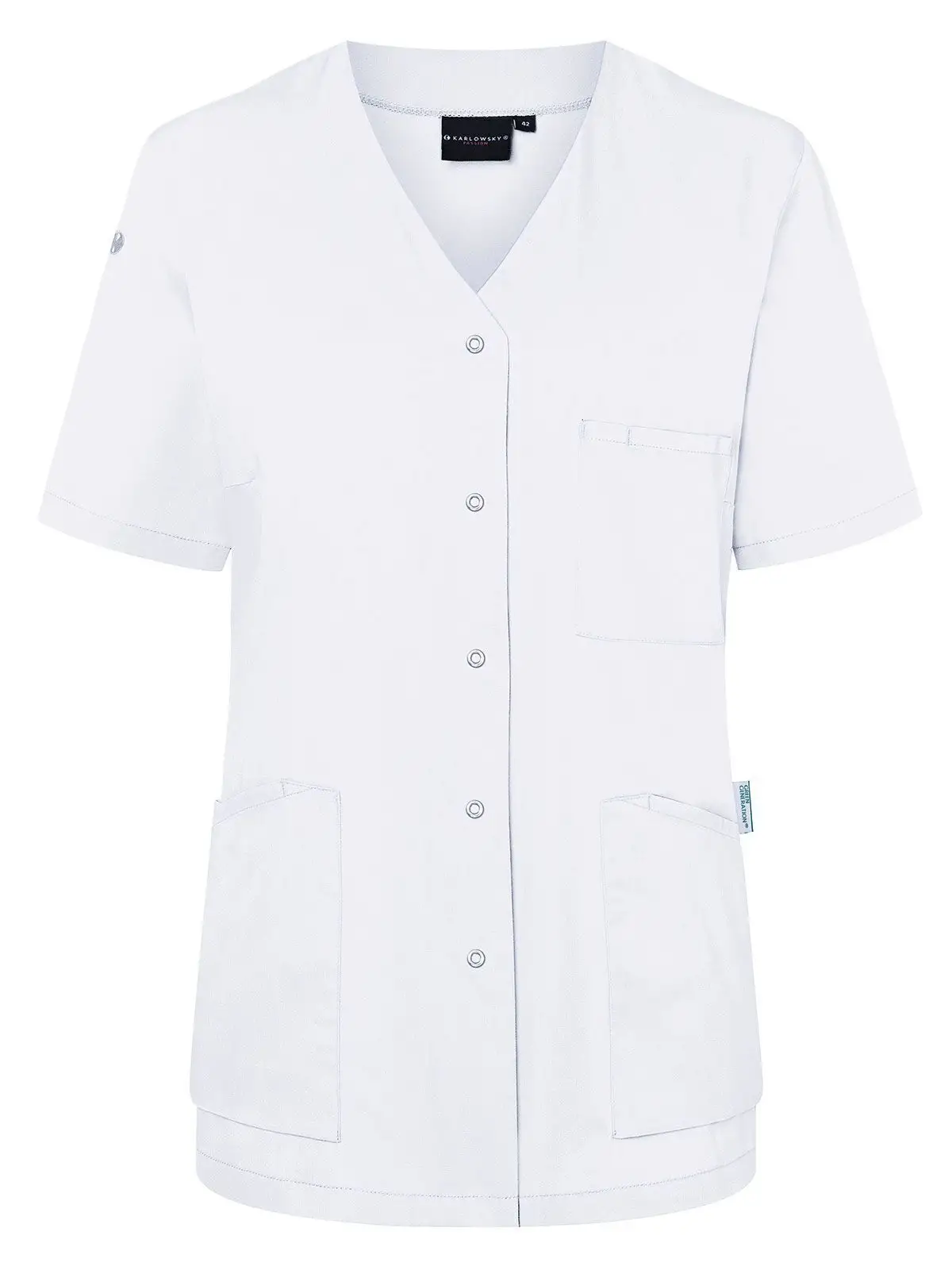 Ladies Work Smock With Press Studs - Essential