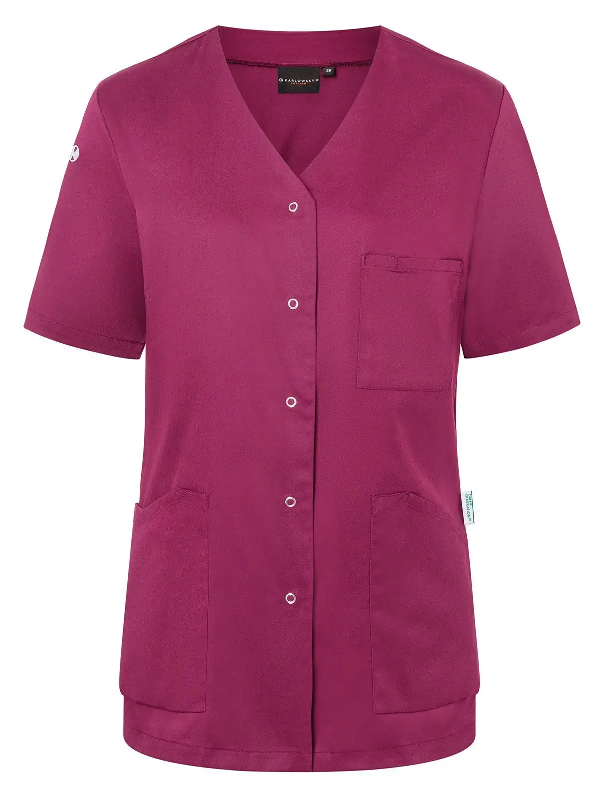 Ladies Work Smock With Press Studs - Essential