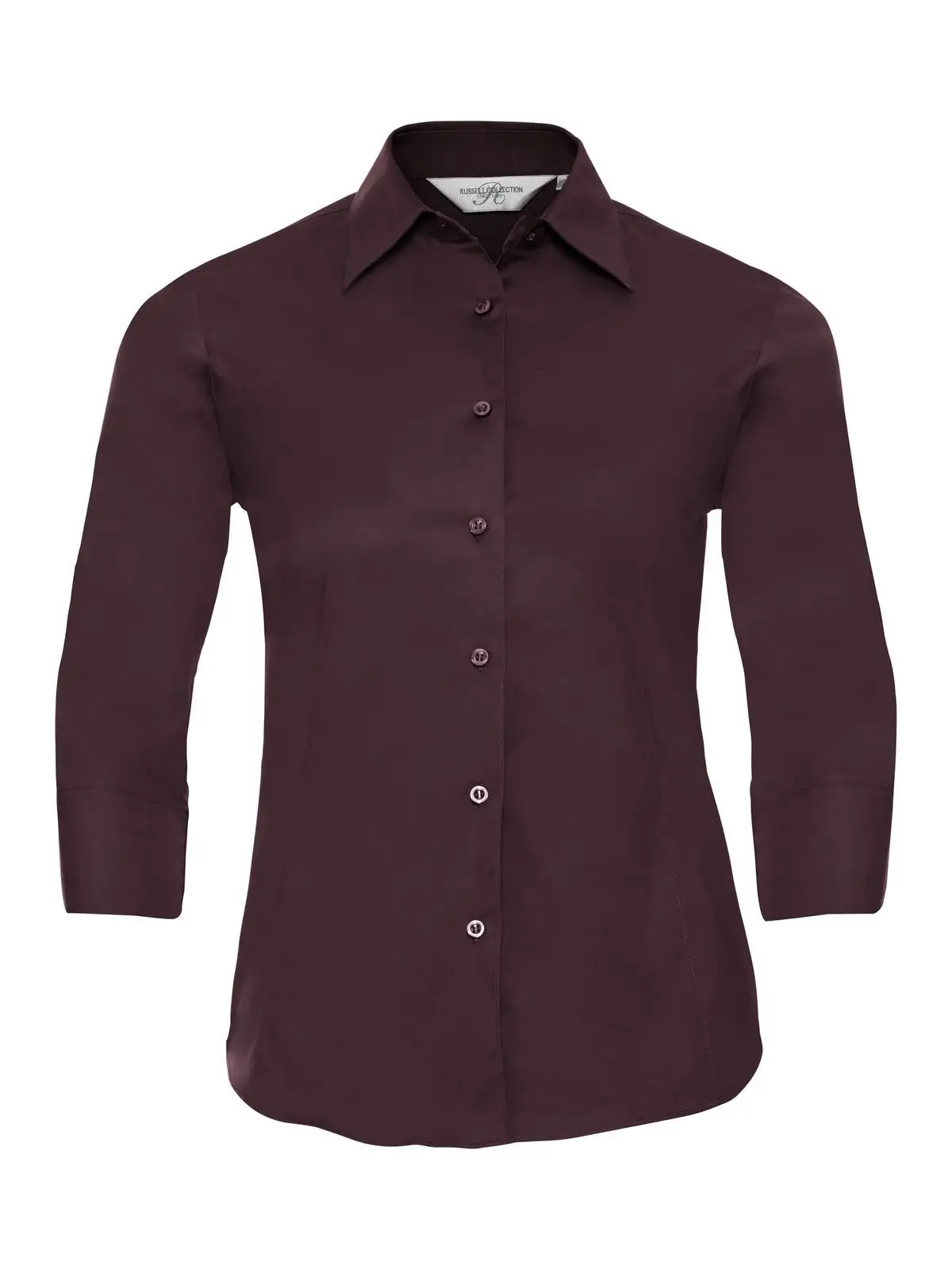 Ladies' 3/4 Sleeve Easy Care Fitted Shirt
