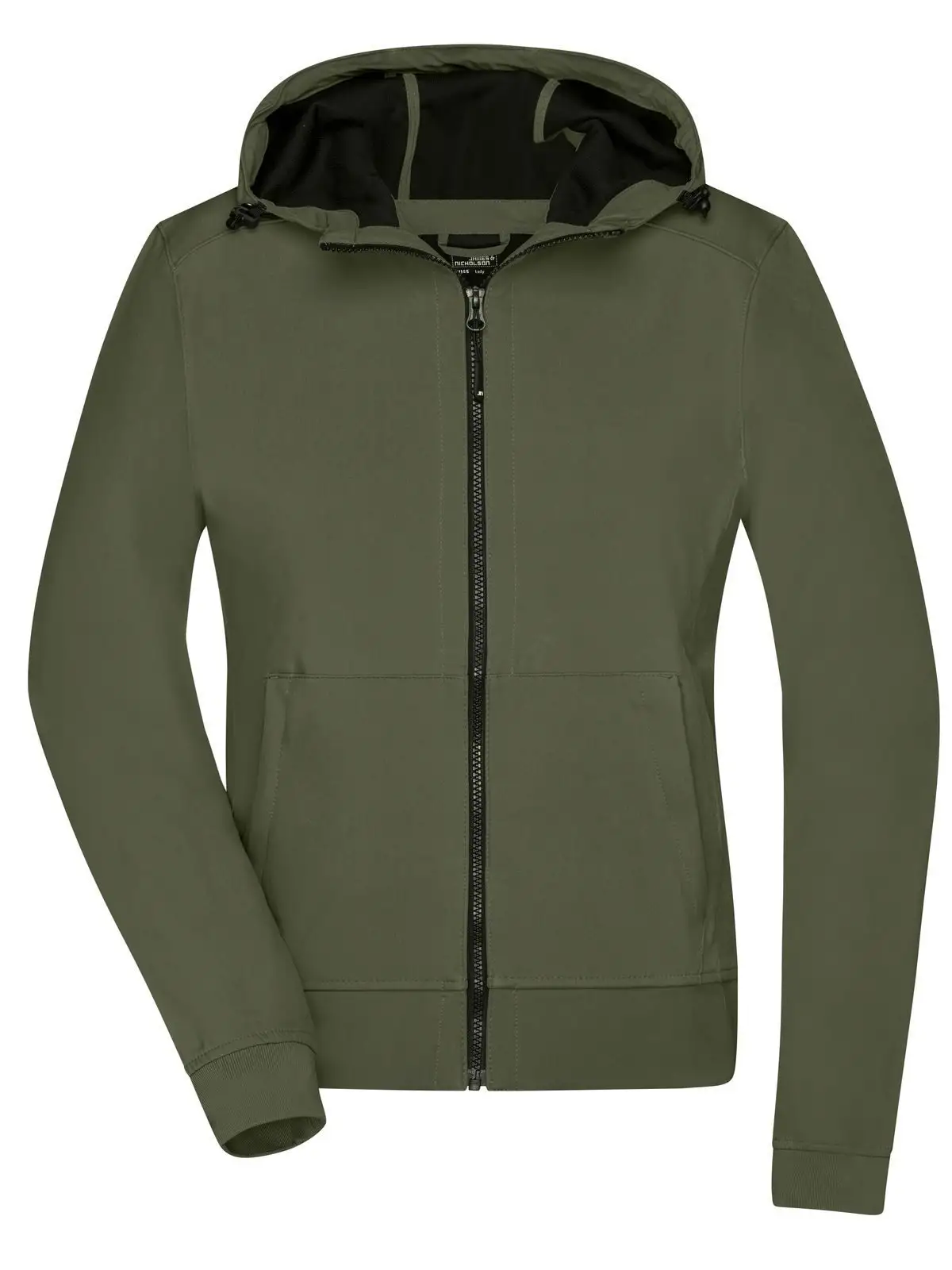 Ladies' Hooded Softshell Jacket