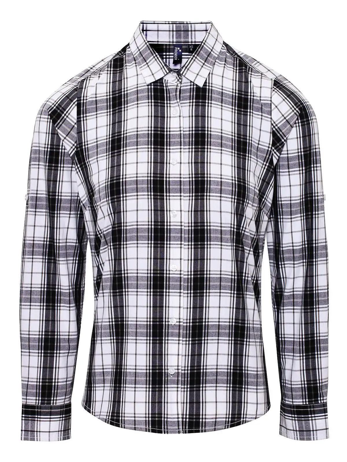Ladies' LSL 'Ginmill' Check Cotton Bar Shirt