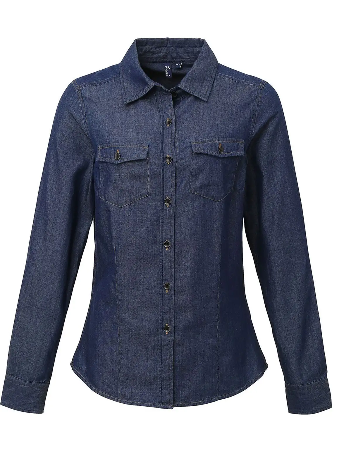 Ladies'’ Jeans Stitch Denim Shirt