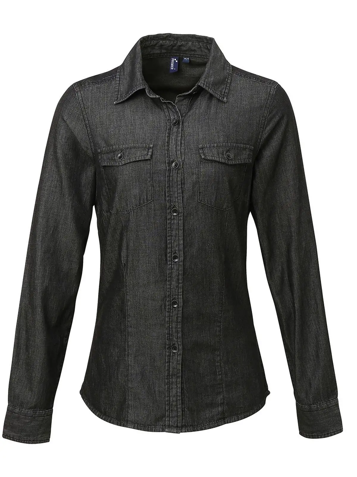 Ladies'’ Jeans Stitch Denim Shirt