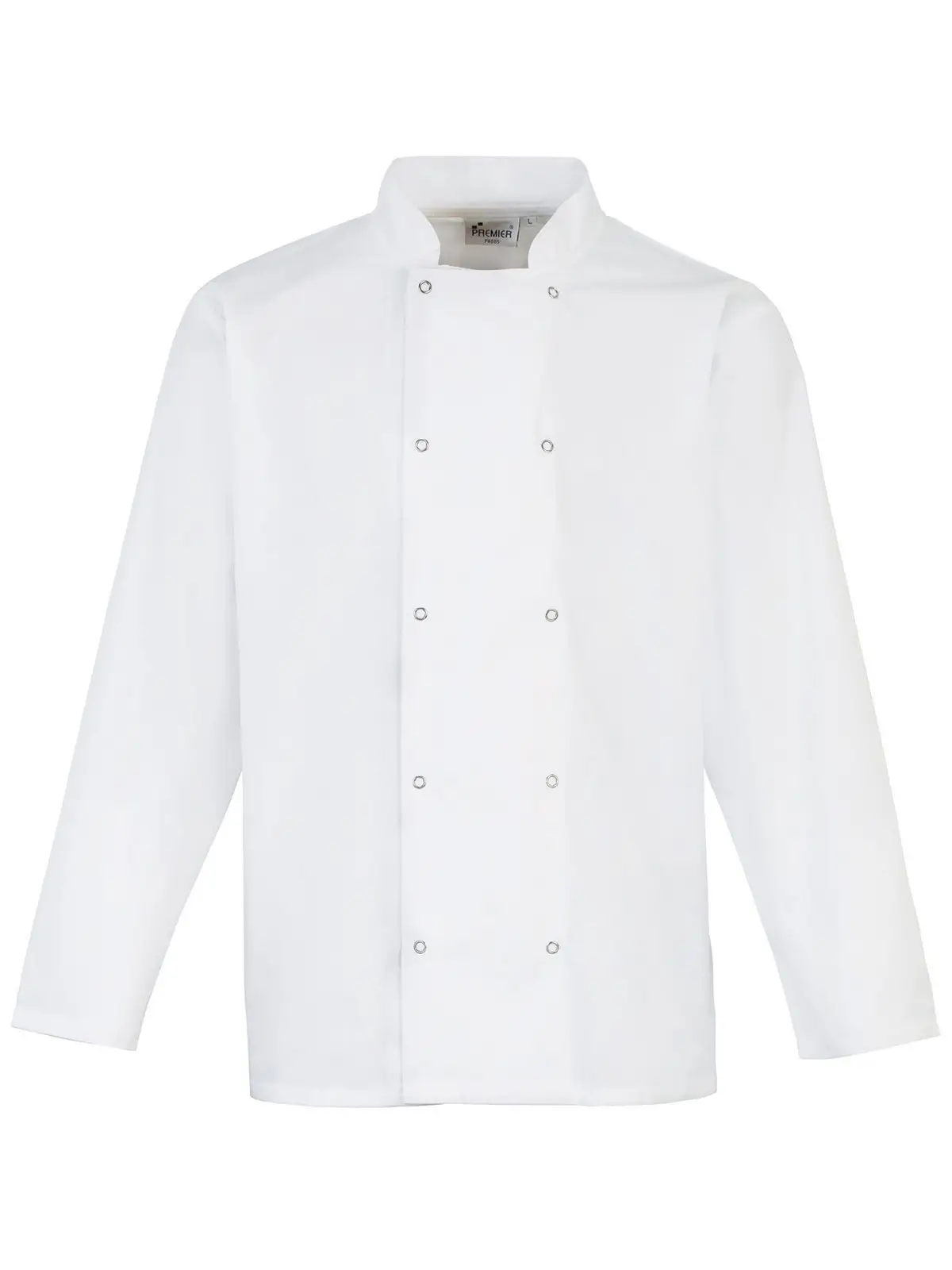 Long Sleeve Press Stud Chef'’s Jacket