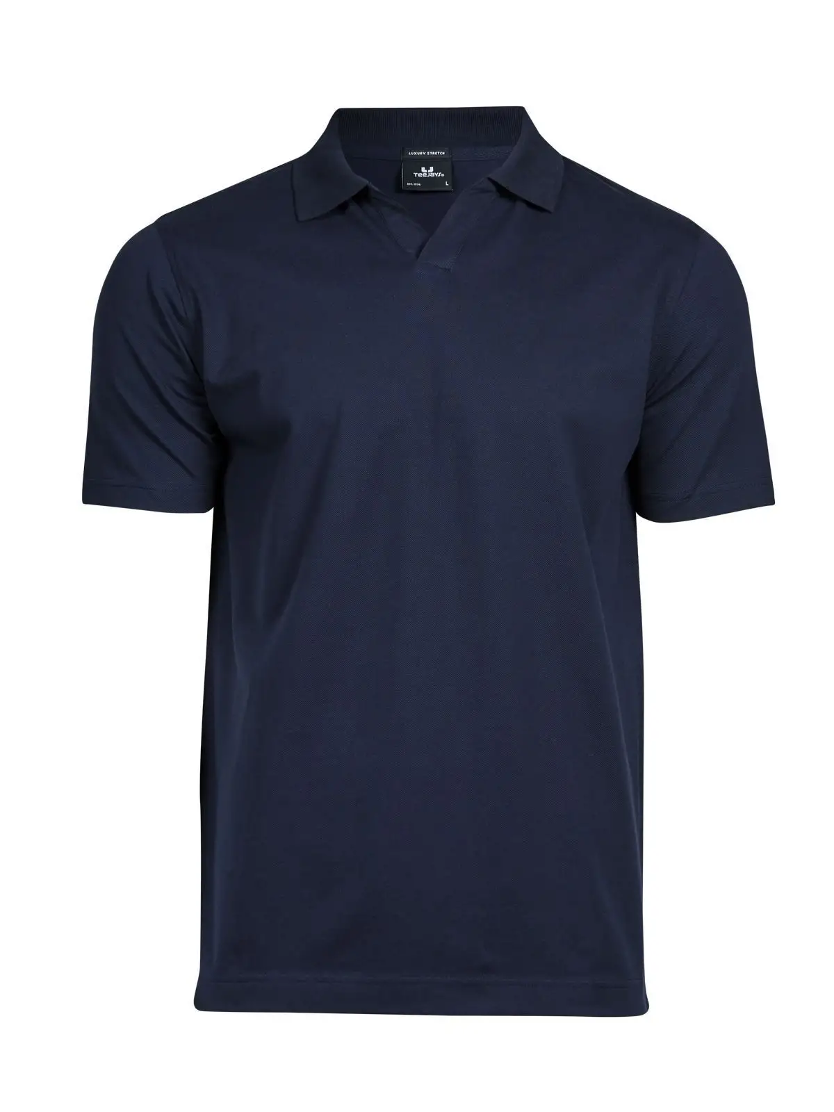 Luxury Stretch V-Neck Polo