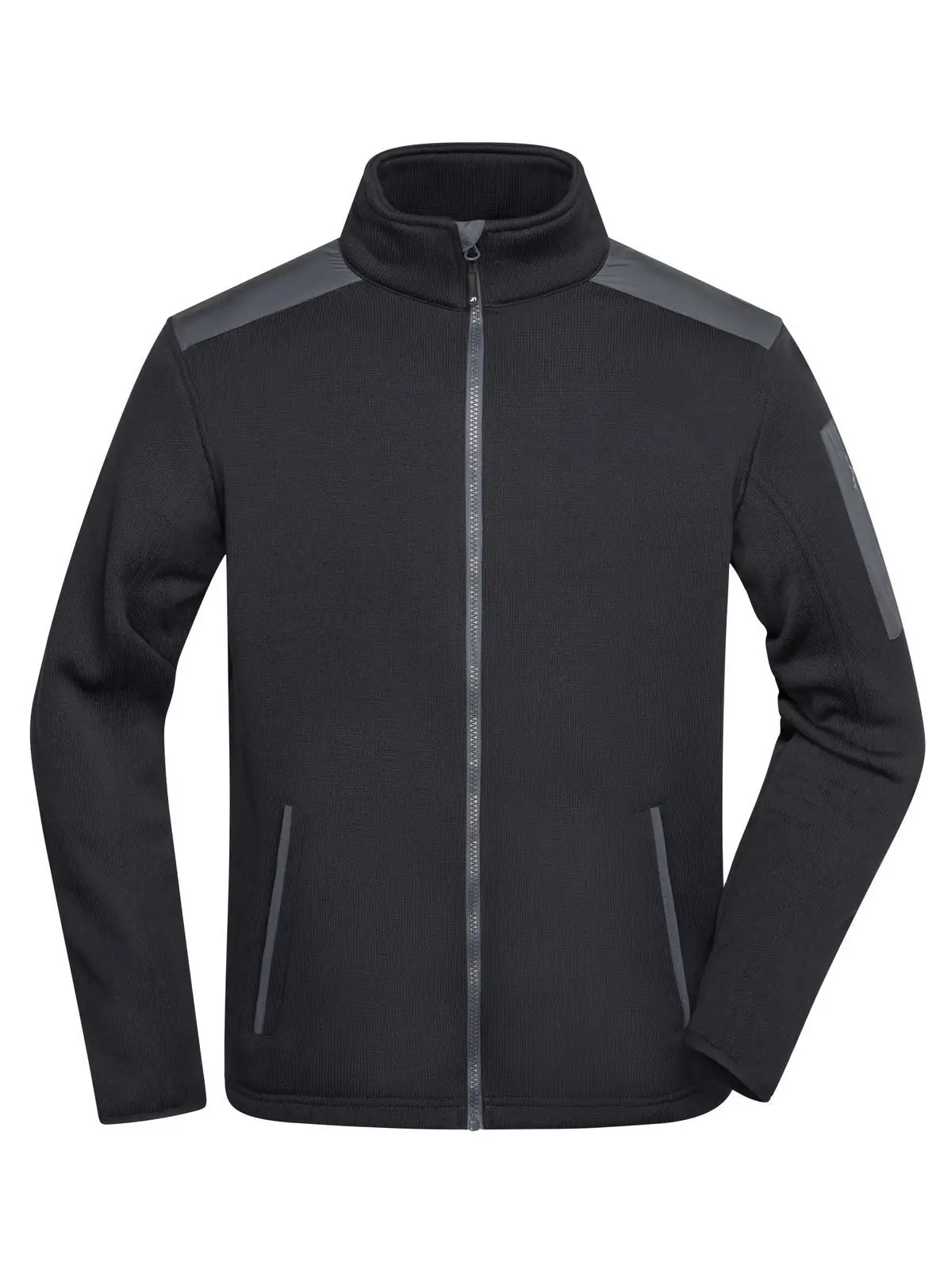 Men's Knitted Fleece Jacket