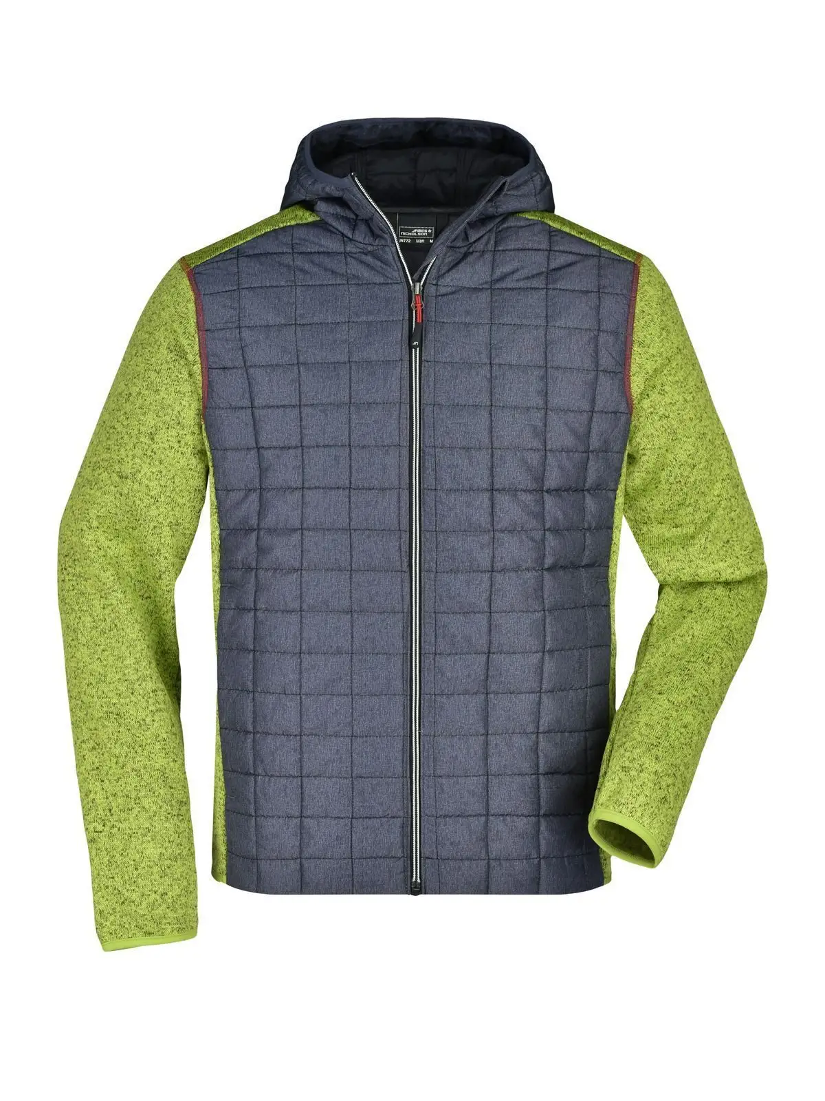 Men's Knitted Hybrid Jacket