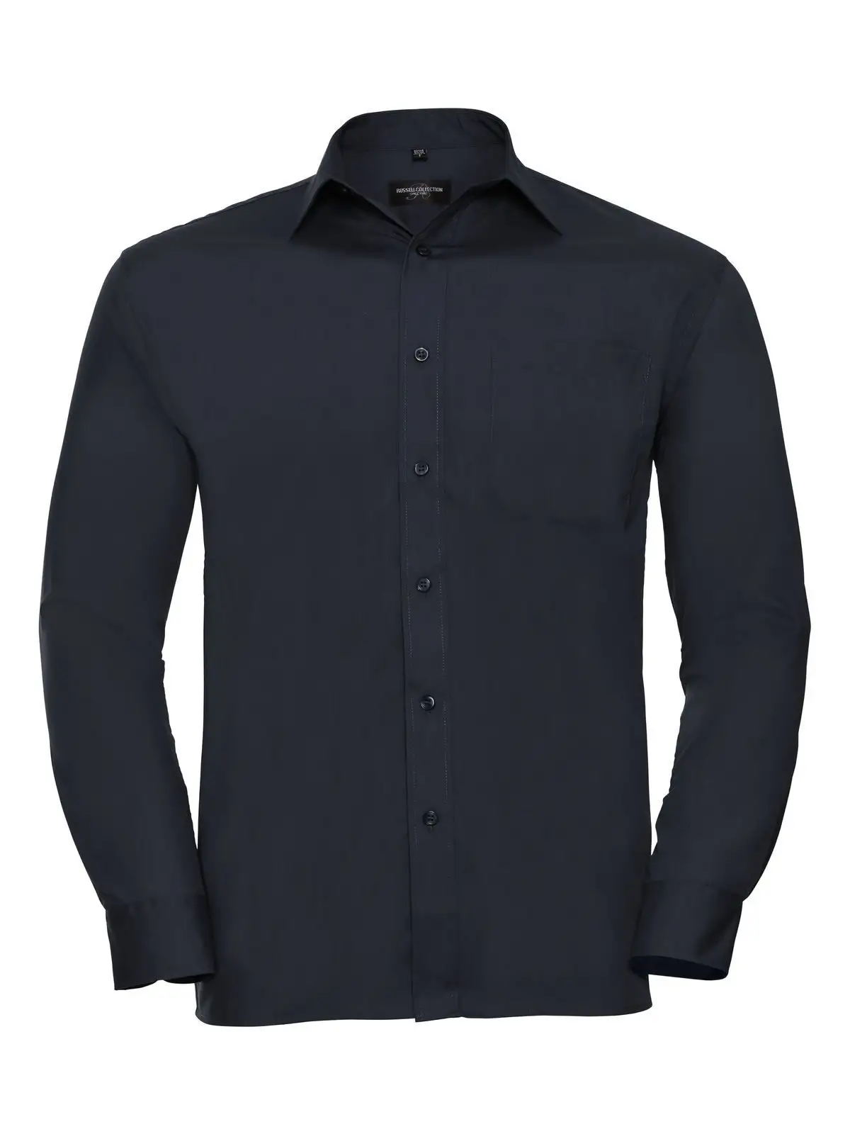 Men's Long Sleeve PolyCotton Poplin Shirt