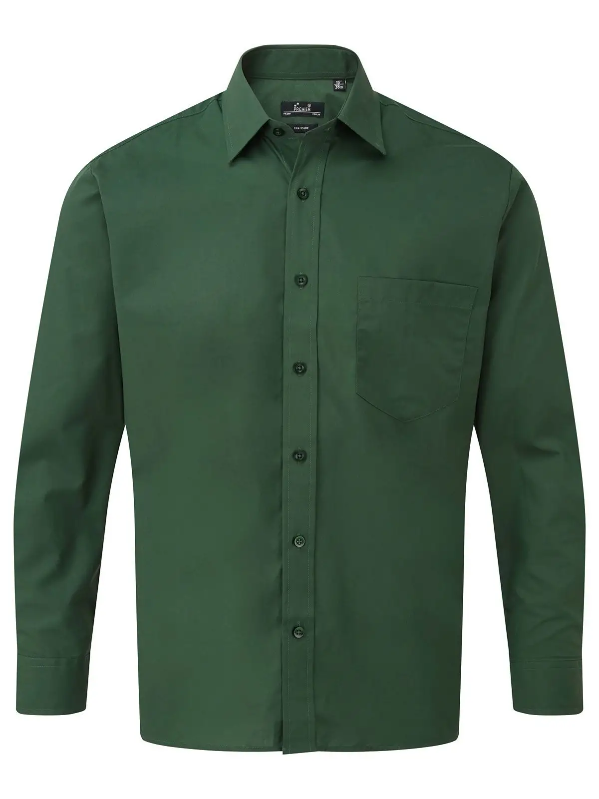 Men's Long Sleeve Poplin Shirt