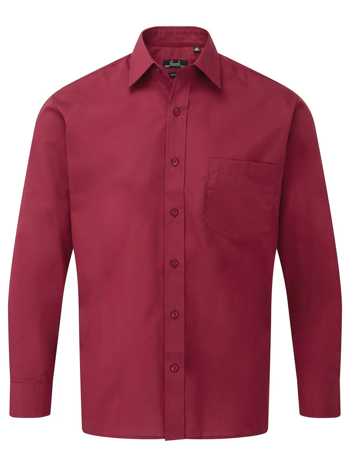 Men's Long Sleeve Poplin Shirt