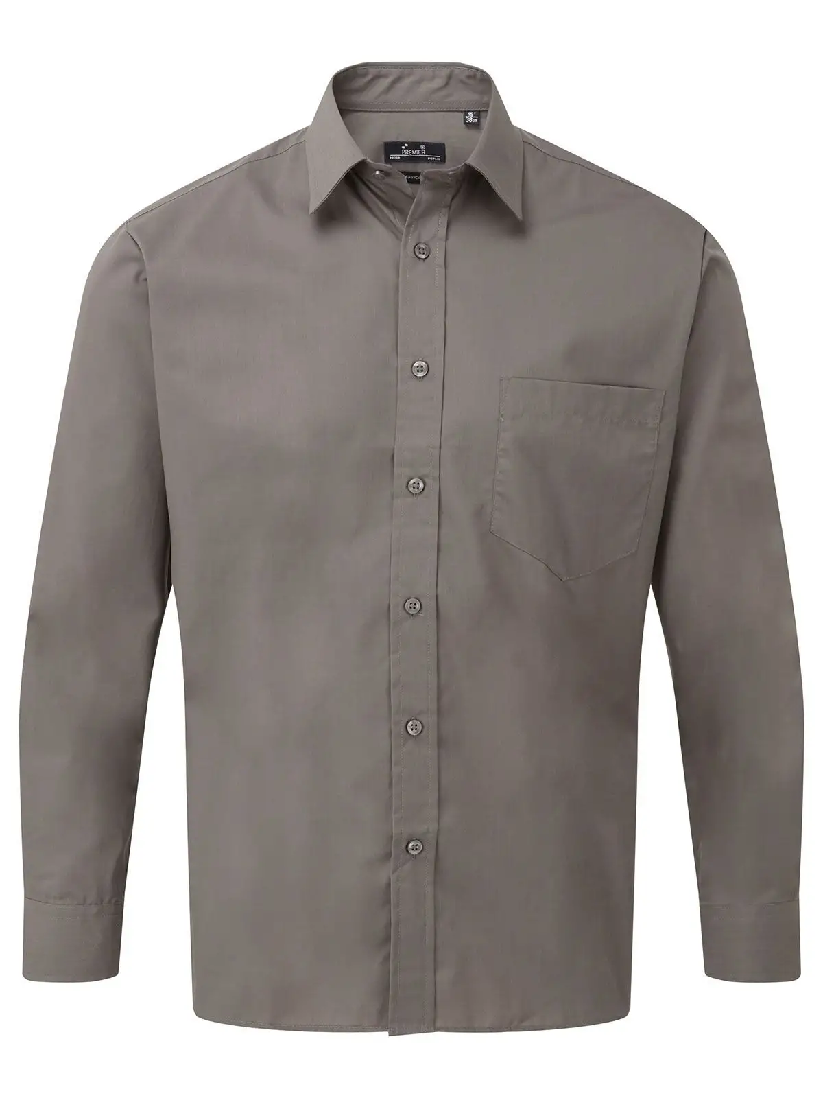 Men's Long Sleeve Poplin Shirt