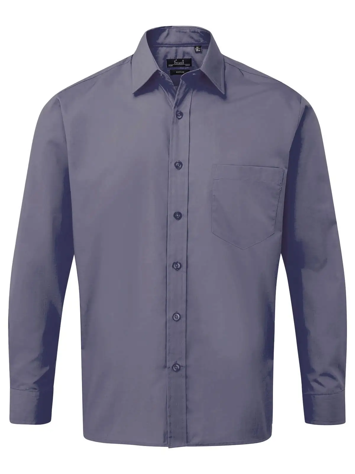 Men's Long Sleeve Poplin Shirt