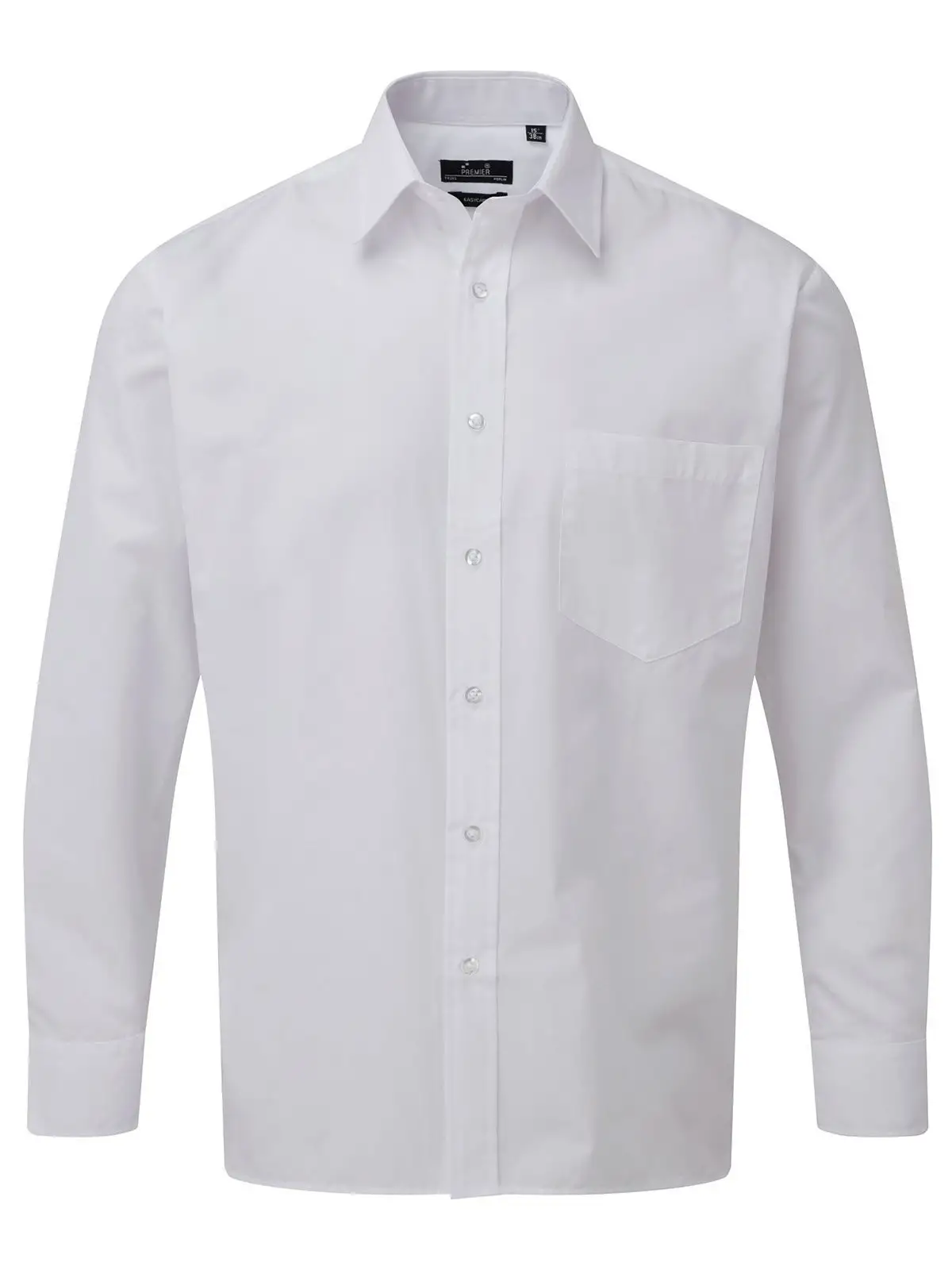 Men's Long Sleeve Poplin Shirt