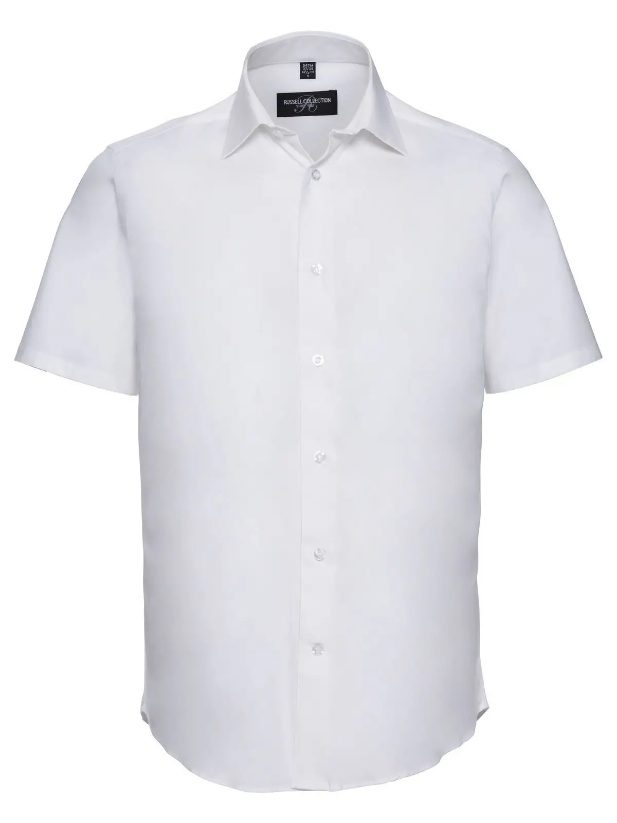 Men's Short Sleeve Easy Care Fitted Shirt