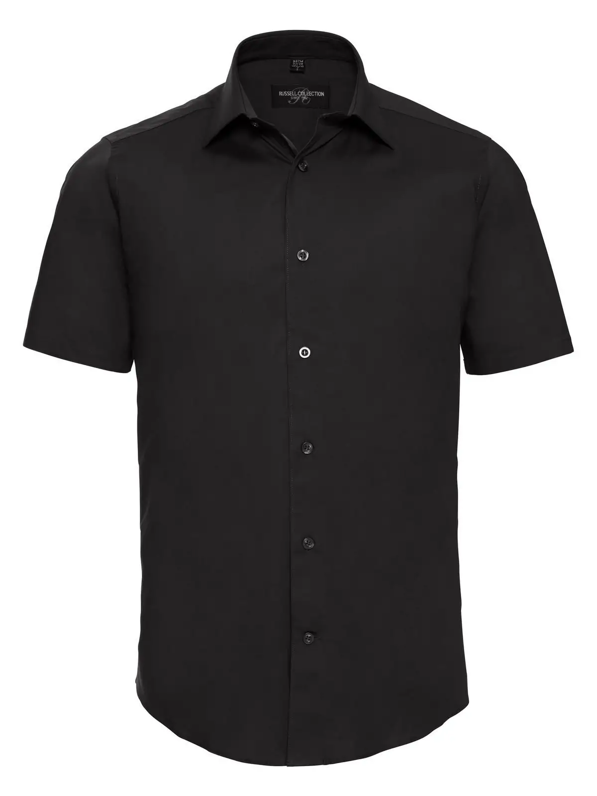 Men's Short Sleeve Easy Care Fitted Shirt