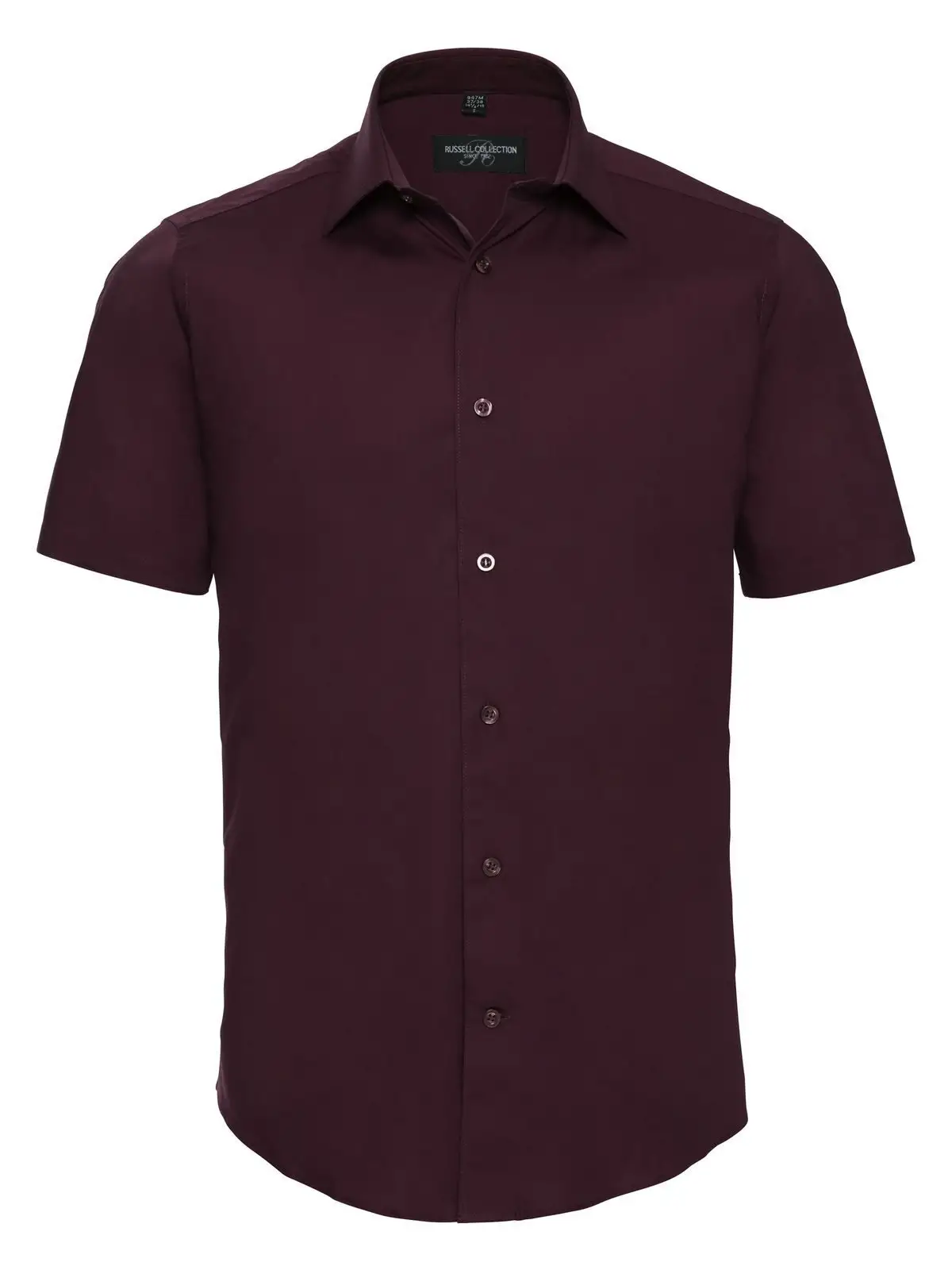 Men's Short Sleeve Easy Care Fitted Shirt