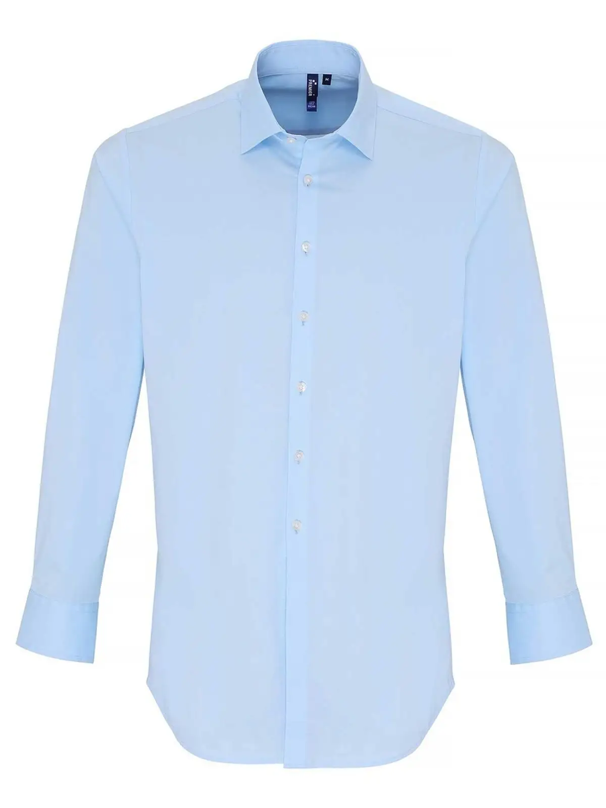 Men's Stretch Fit Cotton Poplin Long Sleeve Shirt