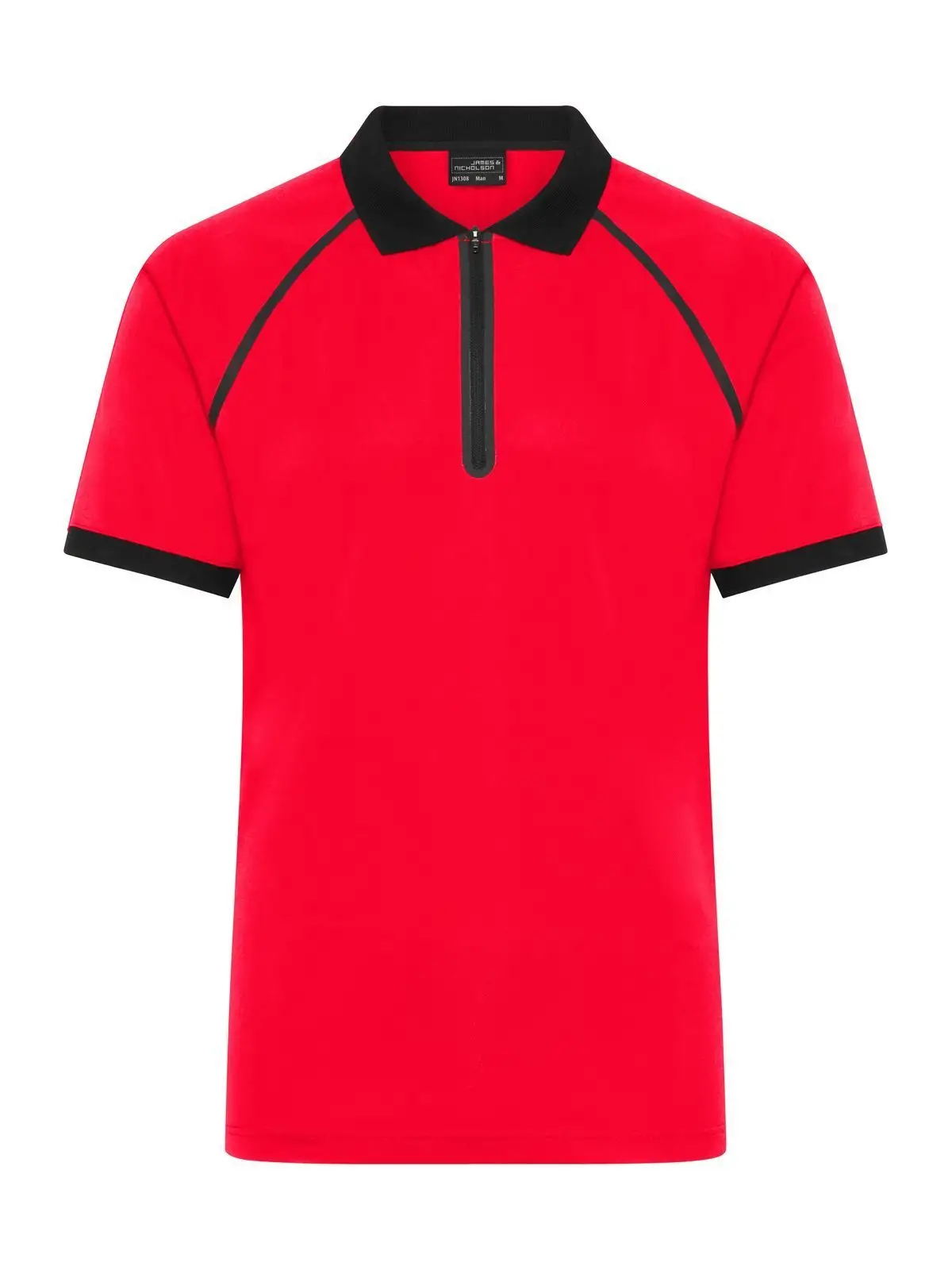Men's Zip-Polo