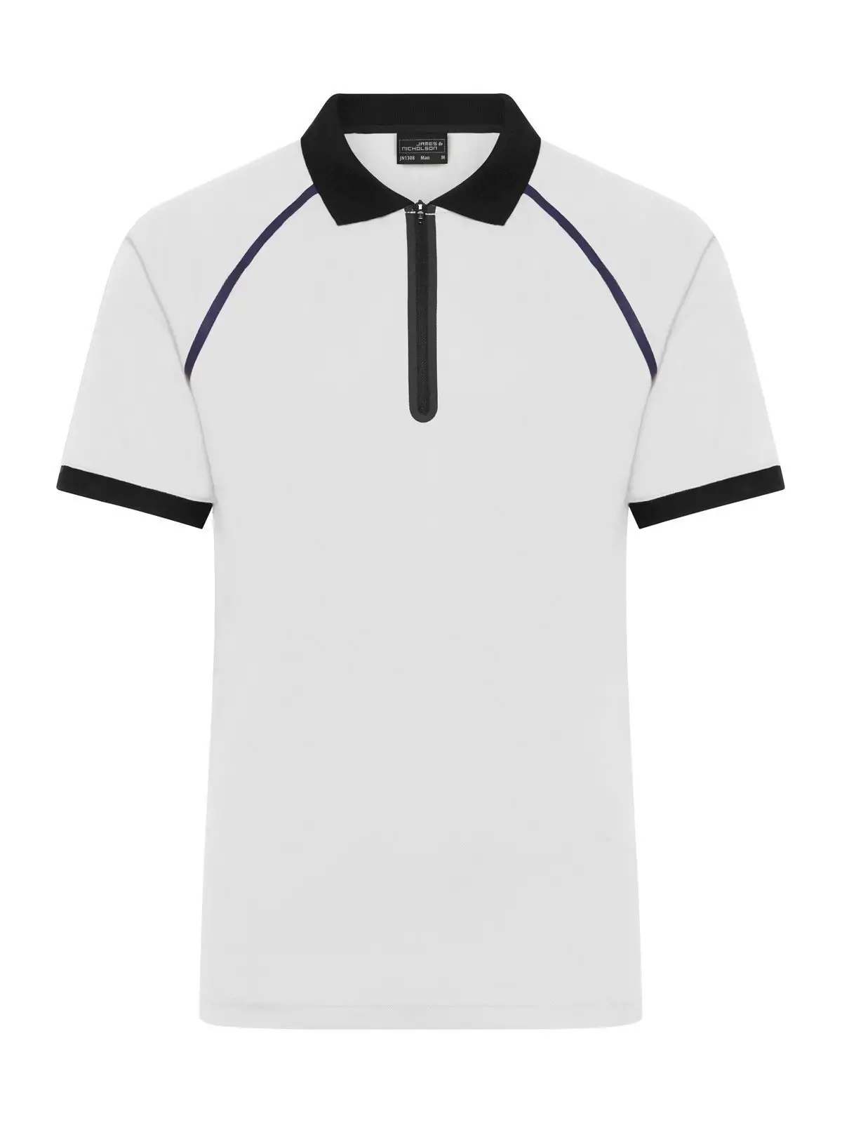 Men's Zip-Polo